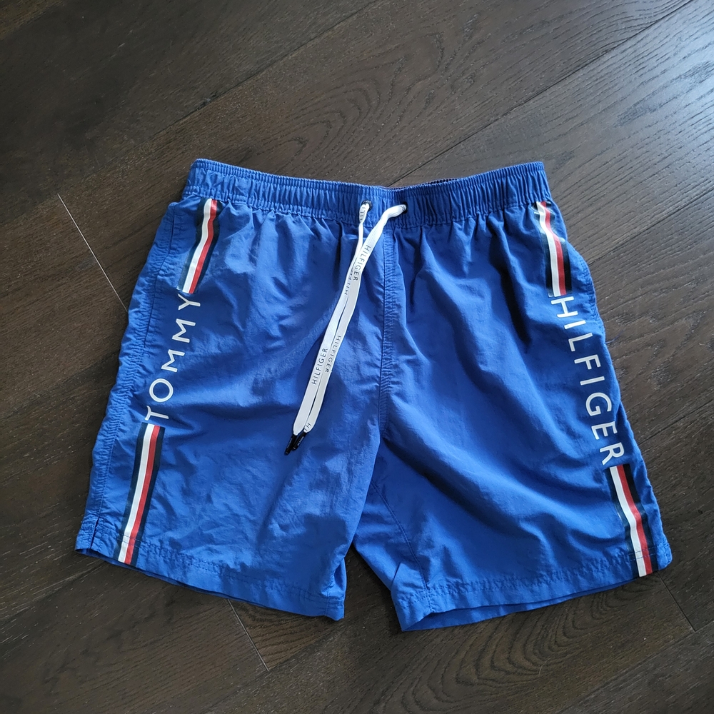 Tommy Hilfiger Men's Blue Swim Trunks Size M